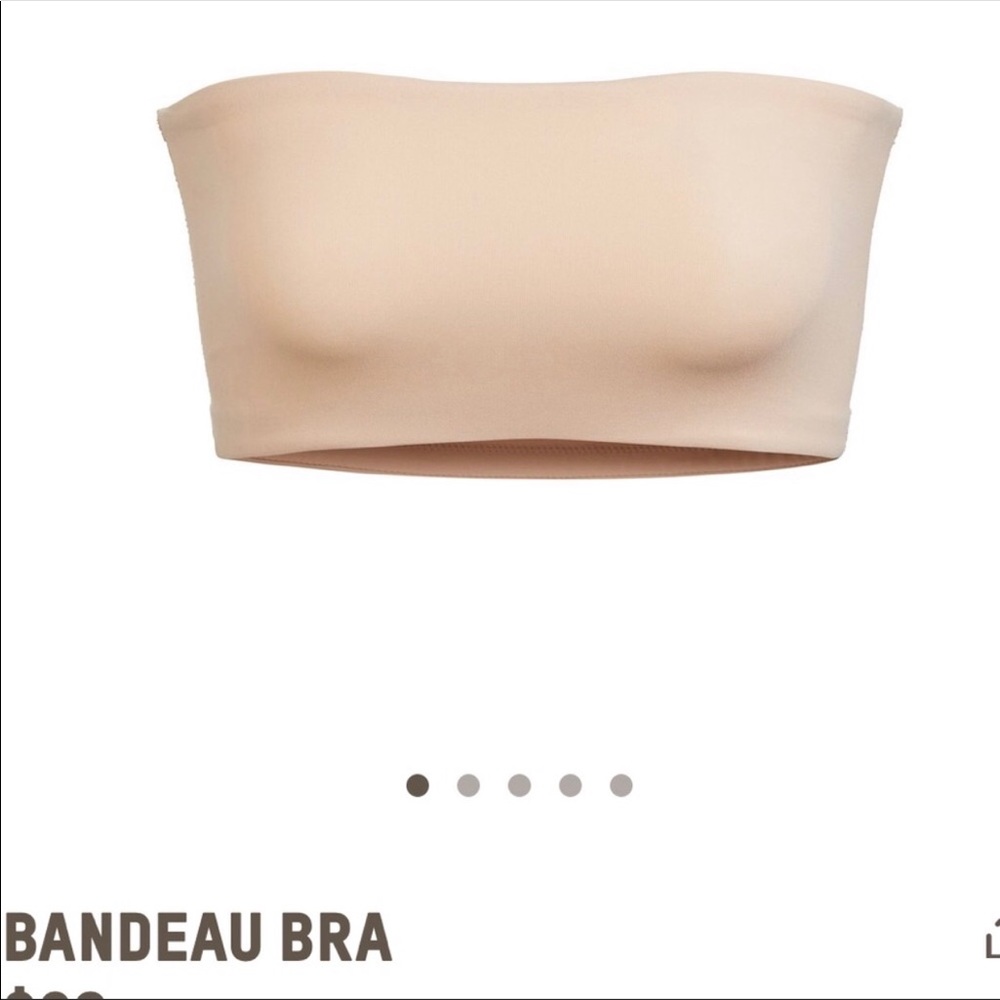 Skims Bandeau Bra in Mica